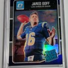 JARED GOFF OPTIC PURPLE RC 2016 Donruss Optic Rated Rookie PURPLE REFRACTOR #172 LOS ANGELES RAMS