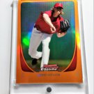 Jered Weaver #/25 2011 Bowman Chrome Orange Refractor #140 Angels #03/25