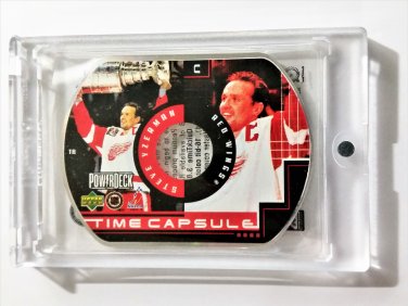 Steve Yzerman 1999-00 Upper Deck PowerDeck Time Capsule #T8  Red Wings HOF