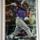 Raimel Tapia #14/14 Auto RC 2018 Topps Archives Signature Autograph #85 Rockies