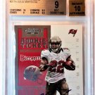 Doug Martin RC Auto 2012 Contenders Rookie Ticket Autograph #311 Raiders BGS 9/10