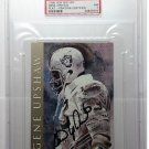 Gene Upshaw Auto HOF Signed 1998 Ron Mix Platinum HOF Card PSA Pop 1 Raiders