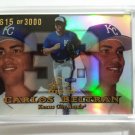 Carlos Beltran 1999 Flair Showcase Showtime #84 Yankees, Cardinals, Mets #/3000