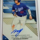 Alex Verdugo 2017 Bowman's Best Certified Autograph #B17-AV DODGERS