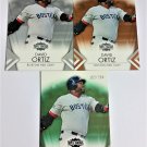 David Ortiz 3-Card Lot 2012 Triple Threads #42  Red Sox