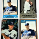 Mike Moustakas RC Lot 4-Card Rookie Lot Royals, Brewers