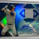 Tyler Austin RC Auto 2014 Bowman Platinum Certified Autograph Relic #AR-TA Giants /199