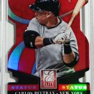 Carlos Beltran #/25 Red 2014 ELITE Status Die-Cut #33 YANKEES