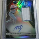 Alex Verdugo 2018 Panini Prizm Spectra Autographed Jersey Relic #RJA-AV DODGERS