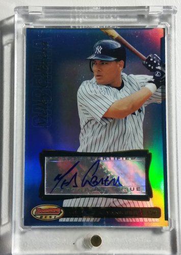 Melky Cabrera /99 RC Auto 2007 Bowman's Best Blue Autographs SP #35 Pirates