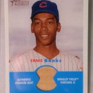Ernie Banks HOF 2006 Topps Heritage Authentic Stadium Seat #FR-EB Chicago Cubs