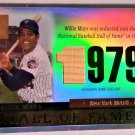 WILLIE MAYS HOF 2004 Topps Tribute Hall of Fame Game-Used Bat Card Giants, Mets, HOF