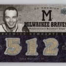 Eddie Mathews /75 HOF 2007 UD Premier Premier Remnants 3 #PR3-EM  Milwaukee Braves