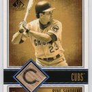 Ryne Sandberg HOF 2002 SP Legendary Cuts Legendary Bat #B-RSa Cubs