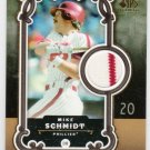 Mike Schmidt 2007 SP Legendary Cuts Masterful Materials #MM-MS Phillies, HOF