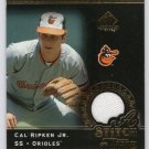 Cal Ripken Jr. HOF 2007 SP Legendary Cuts Stitch in Time Relics Jersey #ST-CR Orioles