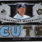 Robin Yount /125 HOF 2007 SP Legendary Cuts Legendary Materials #LM-RY Brewers