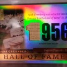 Hank Greenberg HOF 2004 Topps Tribute Hall of Fame Game-Used Bat Card #TR-HG Tigers, HOF