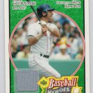Carl Yastrzemski /99 HOF 2005 UD Baseball Heroes Jersey Card #17 Red Sox