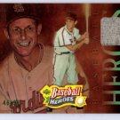 Stan Musial /99 HOF 2005 UD Baseball Heroes Game-used Jersey Card Cardinals