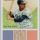 Pee Wee Reese 2010 Topps National Chicle Game Used Bat  Brooklyn Dodgers HOF