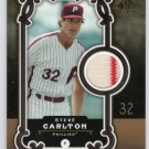 Steve Carlton HOF 2007 SP Legendary Cuts Masterful Materials #MM-SC Phillies