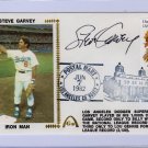 STEVE GARVEY Autograph Signed 1982 Commemorative Iron Man Cache Dodgers