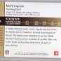 Mark Ingram RC Auto 2011 Topps Precision Rookie Autographs Red Ink #110 RC Saints Ravens #/75