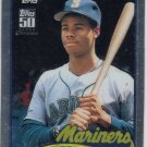 Ken Griffey Jr. 2001 Topps Chrome RC Reprint #33 Mariners, Reds