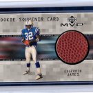 Edgerrin James RC 1999 Upper Deck MVP Souvenirs G/U Football #EJ-S