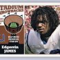 Edgerrin James 2001 Topps Finest Stadium Throwbacks Seat #FS-EJ G/U