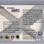 Edgerrin James 2000 SPx Winning Materials Jersey #NFL-EJ #/350 HOF