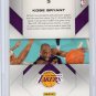 Kobe Bryant 2009 Prestige Inside the Numbers Insert #3 Lakers