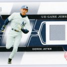 Derek Jeter 2005 UD Game Jersey #GJ-DJ Authentic Jersey Card Yankees