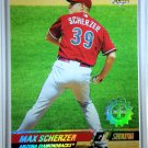 Max Scherzer RC 2008 Stadium Club First Day Issue Unnumbered #140a Nationals