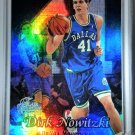 Dirk Nowitzki RC 1998-99 Flair Showcase Row 2 #16 Mavericks Rookie