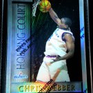 Chris Webber Refractor 1997-98 Topps Chrome Holding Court Refractor #HC-9 Bullets, Warriors, 76ers