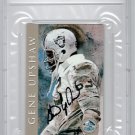 Gene Upshaw Auto Signed 1998 Ron Mix Football HOF Platinum RAIDERS