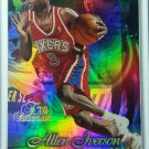 Allen Iverson RC 1996-97 Flair Showcase Row 1 #3  76ers HOF