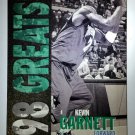 Kevin Garnett 1997-98 Fleer '98 Greats Gold Medallion Edition #254G Celtics, Timberwolves, HOF