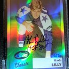 Bob Lilly Autographed 2005 eTopps Classic American Football #/30 HOF #ETC-48 Cowboys