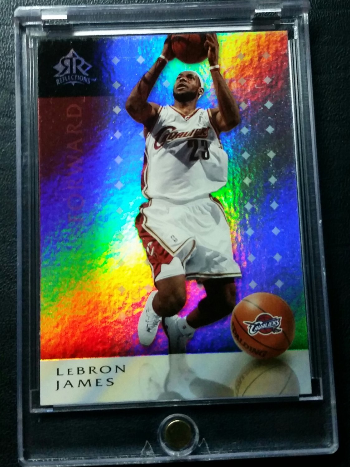 LEBRON JAMES 2006 UD REFLECTIONS #17 Reflective Foil
