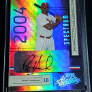 #/250 Ryan Howard Autographed 2004 Absolute Signature Spectrum #162 Phillies