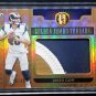 JARED GOFF /49 3-Color Patch 2017 Panini Gold Standard Jumbo Threads LOS ANGELES RAMS