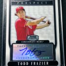 Todd Frazier RC Auto 2007 Bowman Sterling Autograph Reds