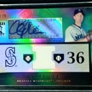 Cliff Lee /75 Auto 2010 Topps Tribute Autographed Relic #TAR-CL Phillies, Rangers