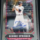 George Springer Auto 2018 USA Baseball Autograph #67 ASTROS
