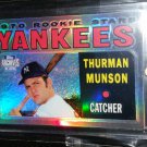 Thurman Munson 2001 Topps Archives Reserves Refractor  #58 Yankees
