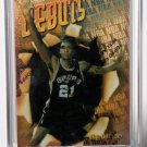 Tim Duncan RC 1997-98 Topps Finest #101 w/Peel! Spurs Rookie