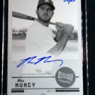Max Muncy /25 Auto 2019 Topps Archives B/W Snapshots Autographs #AS-MMU DODGERS